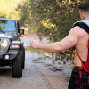 Muscled Hitchhiker