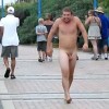 Beach Dare to Strip and Run Around
