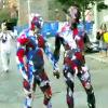 Painted Guys Walk Downtown Naked - Preview
