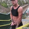 Jerking on the Train Platform
