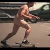 Skateboard Naked
