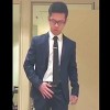 Suited Asian