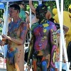 Protest Naked Body Painting