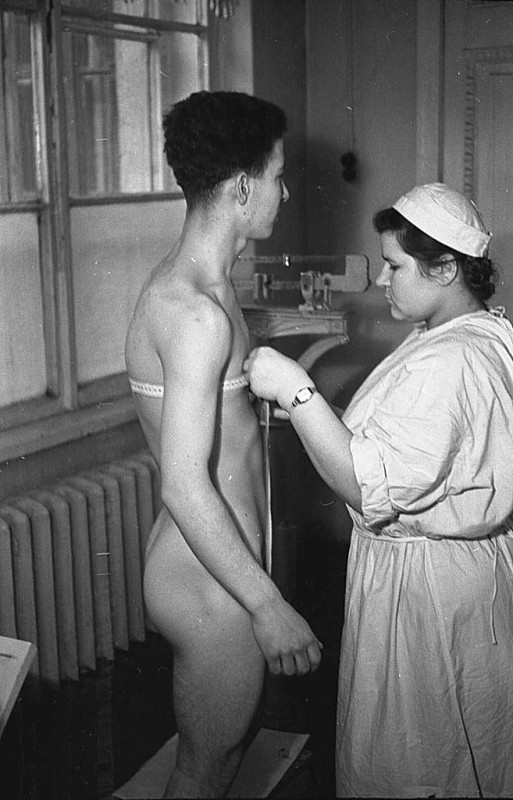 Vintage tongue nurse gym